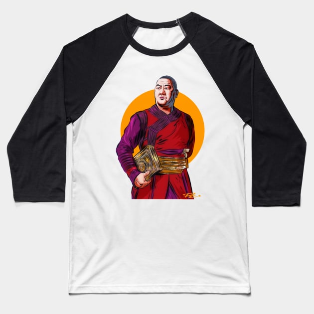 Benedict Wong Baseball T-Shirt by PLAYDIGITAL2020